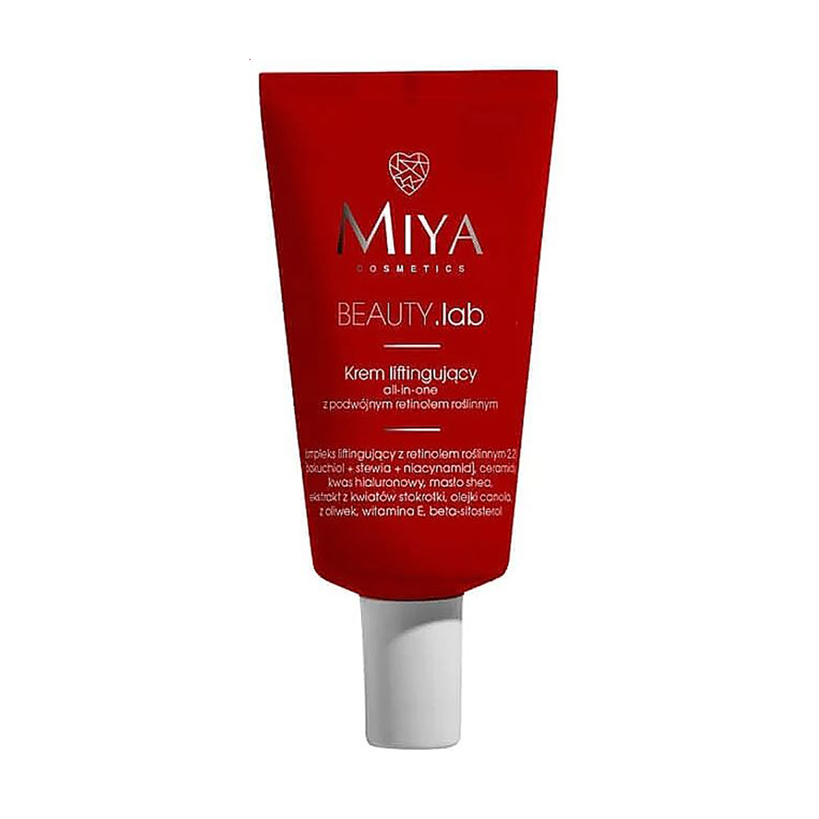 Крем-ліфтинг для обличчя Miya Cosmetics Beauty Lab з рослинним ретинолом, 40 мл
